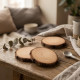 Wooden Coaster - 3 Pcs